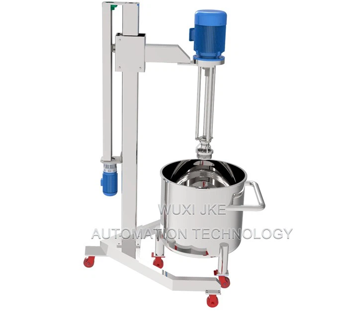 Pneumatic Lifting High Shear Mixer